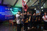 Pelantikan ESI Purworejo berlangsung megah di Pendopo Kabupaten Purworejo, Selasa (18/11) malam, 