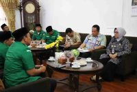 PC GP Ansor Purworejo audiensi bersama Bupati Purworejo, sebagai bagian dari upaya memperkuat sinergi lintas sektor.