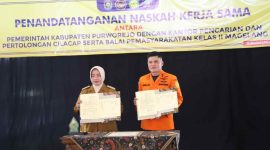 Penandatanganan perjanjian dilakukan di Pendopo Kabupaten Purworejo, Selasa (2/12/2025)