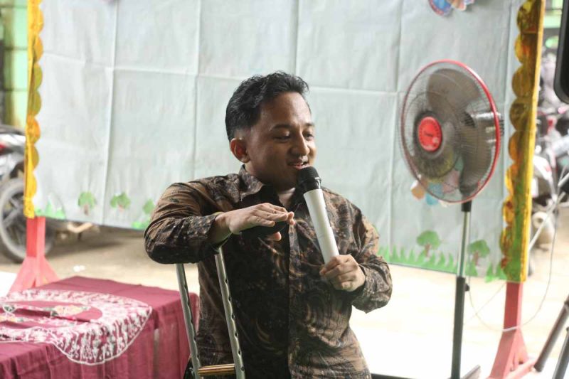 Ahmad Luthfi Khakim (30), pemuda asal Dukuh Wetan, Desa Megulung Lor, Kecamatan Pituruh, Kabupaten Purworejo.