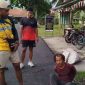 Seorang ODGJ saat diamankan oleh warga saat dikira akan melakukan penculikan di Purworejo.