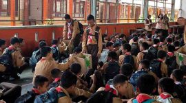 ratusan siswa SMP Negeri 33 Purworejo turut bergerak menggalang donasi untuk membantu para penyintas bencana yang terjadi sejak akhir November 2025 itu.