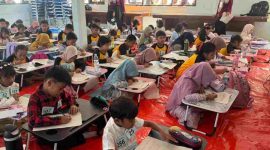 Ratusan anak dari berbagai daerah tampak antusias mengikuti Semarak Kompetisi Anak Prestasi 2025, ajang tahunan yang memperebutkan Piala Ketua DPRD Purworejo.