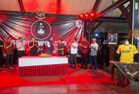 Peluncuran tim dan jersey baru ISP Purworejo musim kompetisi 2025–2026 di Pendopo Kabupaten Purworejo pada Jumat (12/12/2025).