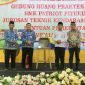 Peresmian Gedung Ruang Praktik Siswa (RPS) untuk jurusan Teknik Kendaraan Ringan (TKR) di SMK Patriot Pituruh.