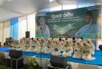 Acara Khotmil Qur’an serta pembagian rapor semester I, Kamis (18/12/2025).