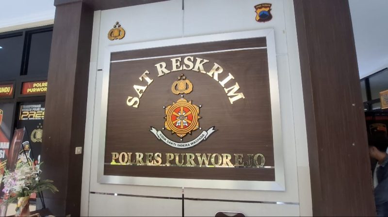 Satreskrim Polres Purworejo.