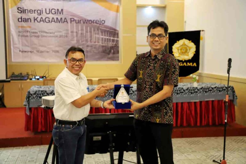 Acara Focus Group Discussion (FGD) UGM dan KAGAMA Purworejo, Sabtu (10/1/2026).