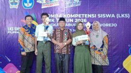 Siswa SMK Patriot Pituruh Raih Juara I LKS tingkat Kabupaten Purworejo.