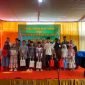 Santunan anak yatim dalam kegiatan sosial yang digelar di halaman Gedung TK Desa Kemirilor, Jumat (16/1/2025).