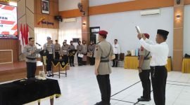 Upacara serah terima jabatan (sertijab) digelar secara khidmat di Gedung Auditorium Tri Brata Polres Purworejo, Senin (19/1/2026), dipimpin langsung oleh Kapolres Purworejo, AKBP Windy Syafutra, S.H., S.I.K., M.Med.Kom.