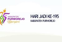 Logo Hari Jadi ke 195 Kabupaten Purworejo.
