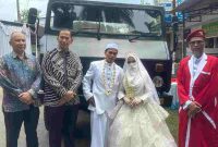 Pernikahan anak Kyai Merah Purworejo.