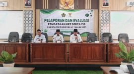 BAZNAS dan Kemenag Purworejo gelar evaluasi pendataan UPZ ZIS. 