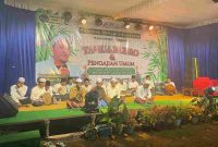 kegiatan Ruwahan Makam Sidompyong yang digelar perdana, dirangkai dengan Tahlil Kubro dan Pengajian Umum 2026 M/1447 H.