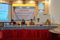 Kegiatan Jawara Muda atau Jawara Academy (Jejaring Wirausaha Kreatif Muda) di RM Pringsewu, Kecamatan Purwodadi, Selasa (10/2/2026).