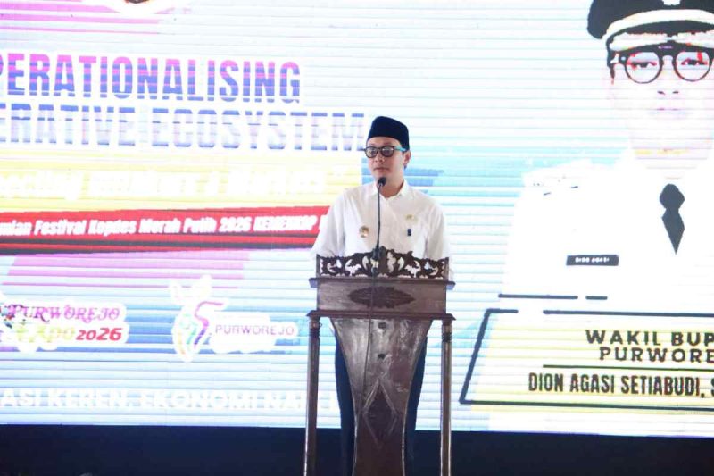 Wakil Bupati Purworejo, Dion Agasi Setiabudi.