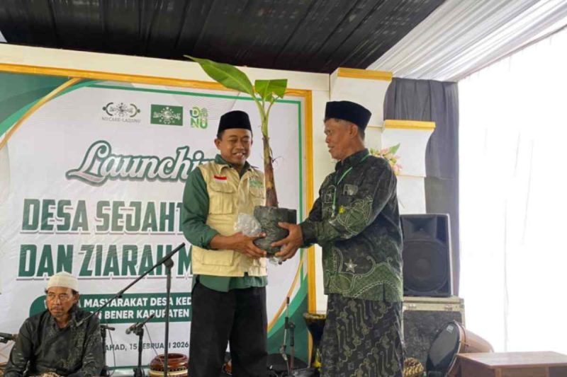 Lazisnu PCNU Kabupaten Purworejo resmi meluncurkan program Desa Sejahtera NU di Desa Kedungloteng, Kecamatan Bener, Minggu (15/2/2026).