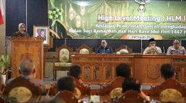 Pemerintah Kabupaten Purworejo menggelar High Level Meeting (HLM) untuk memastikan kesiapan lintas sektor.