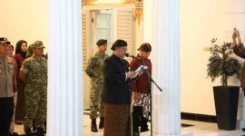 Apel Luar Biasa guna memperingati momen bersejarah Hari Jadi ke-195 Kabupaten Purworejo pada Jumat (27/02/2026).