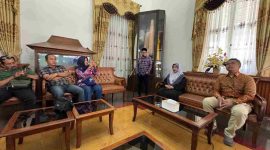 Silaturahmi Bupati Purworejo dan Pers di Pringgitan Pendopo Kabupaten Purworejo pada Minggu pagi (01/03/2026).