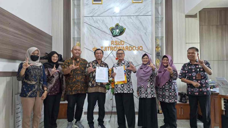 RSUD dr. Tjitrowardojo Purworejo resmi menjalin kerja sama dengan Lembaga Perlindungan Saksi dan Korban (LPSK).