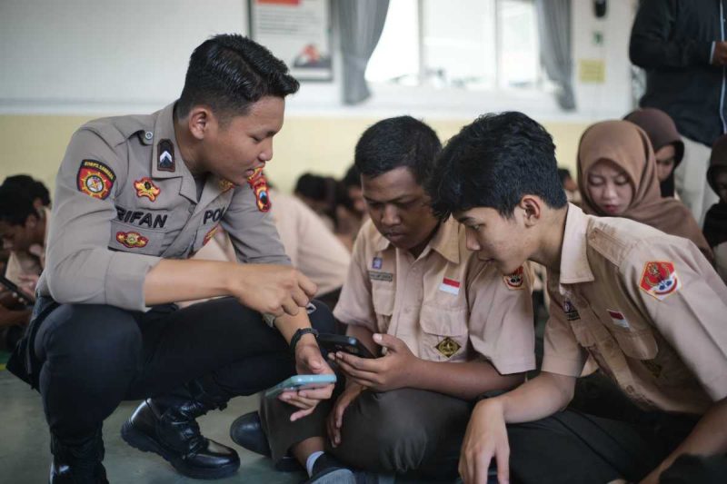 Polres Purworejo menggelar pelatihan literasi digital bertajuk Program AI Ready ASEAN.