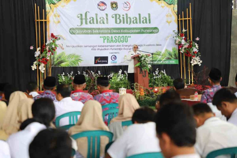 Acara Halal Bihalal Paguyuban Sekdes Purworejo 