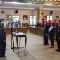 Bupati Purworejo, Yuli Hastuti saat melantik 128 kepala sekolah.