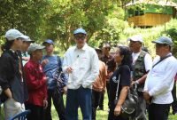 Wakil Bupati Purworejo Dion Agasi Setiabudi memimpin langsung jelajah pesona alam di wilayah Kecamatan Bruno.