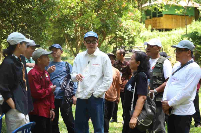 Wakil Bupati Purworejo Dion Agasi Setiabudi memimpin langsung jelajah pesona alam di wilayah Kecamatan Bruno.