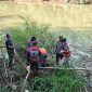 Tim gabungan yang terdiri dari Inafis Polres Purworejo, Polsek Bagelen, Koramil, dan relawan langsung menangani lokasi penemuan dengan sigap.