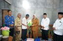 Bupati Purworejo Yuli Hastuti mendatangi langsung lokasi musibah kebakaran di wilayah Kemiri.