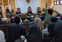 Pengadilan Negeri Purworejo kembali menggelar sidang kasus pembunuhan di Mudalrejo.