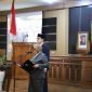 Bupati Purworejo Yuli Hastuti saat mengukuhkan 59 orang Pejabat Lingkungan Pemerintah Purworejo pada hari Kamis kemarin.