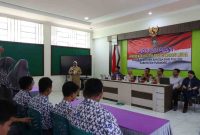 Acara Pendidikan Politik Purworejo bagi generasi muda di Aula SMA Negeri 5 Purworejo, Kecamatan Loano, pada Selasa lalu.