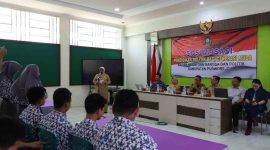 Acara Pendidikan Politik Purworejo bagi generasi muda di Aula SMA Negeri 5 Purworejo, Kecamatan Loano, pada Selasa lalu.