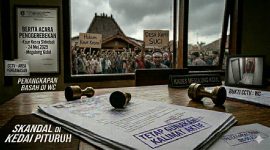 Gambar ilustrasi penggrebekan oknum Perangkat Desa di Purworejo.