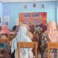 Para orang tua murid SD N 2 Wirun, Kutoarjo, Purworejo saat menggelar rapat koordinasi intensif.