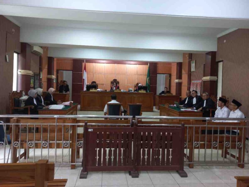 Sidang perkara perbankan Bank Jateng.