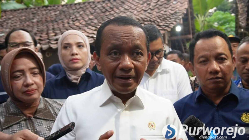 Menteri ESDM, Bahlil Lahadalia.