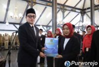 Wakil Bupati Purworejo, Dion Agasi Setiabud, memimpin agenda pelantikan pejabat di Pendopo Kabupaten.