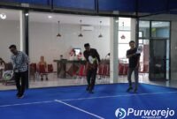 Wabup Dion Agasi S meresmikan fasilitas padel pertama di Kabupaten Purworejo.