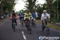 Fun Bike Hari Bhayangkara ke-80, Polres Purworejo Kampanyekan Keselamatan Berlalu Lintas