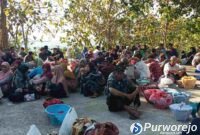 Tradisi Merti Desa Kaliwatubumi Purworejo kembali digelar masyarakat Desa Kaliwatubumi, Kecamatan Butuh, Jumat (3/7/2026).