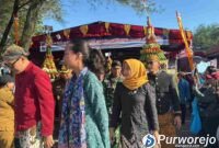 Gelaran tradisi Merti Jaladri di Pantai Dewaruci, Jatimalang, Purworejo.