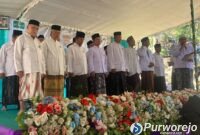 Prosesi pelantikan pengurus JATMAN Gebang Purworejo masa khidmat 2026–2031.
