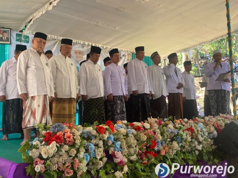 Prosesi pelantikan pengurus JATMAN Gebang Purworejo masa khidmat 2026–2031.