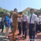 Acara pembukan MPLS di SMK YPE Sawunggalih Kutoarjo, Purworejo.