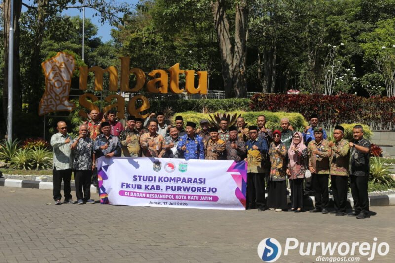 Rombongan FKUB  Purworejo saat berkunjung ke Kota Probolinggo dan Kota Batu.